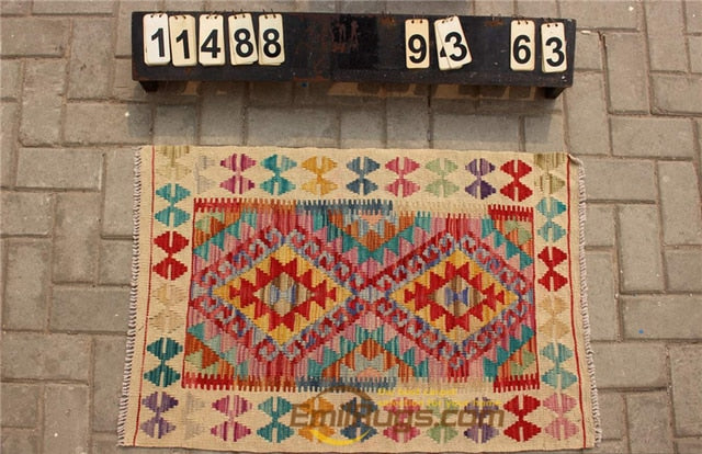 Traditional Vintage handmade Afghan carpet