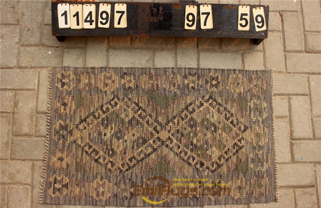 Traditional Vintage handmade Afghan carpet