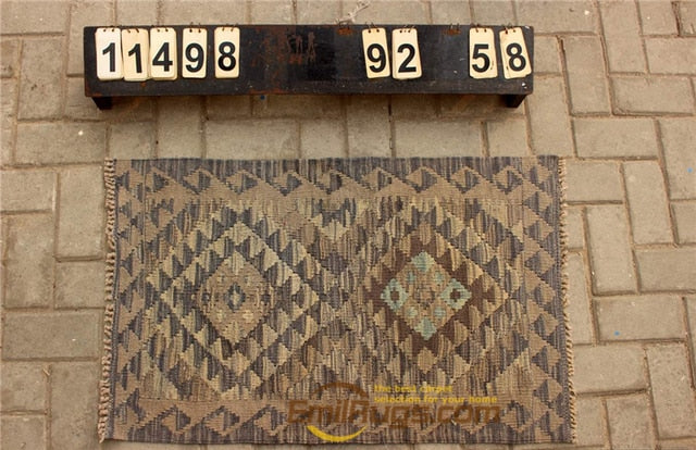 Traditional Vintage handmade Afghan carpet