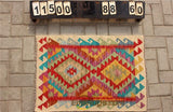Traditional Vintage handmade Afghan carpet