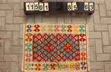 Traditional Vintage handmade Afghan carpet