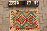Traditional Vintage handmade Afghan carpet