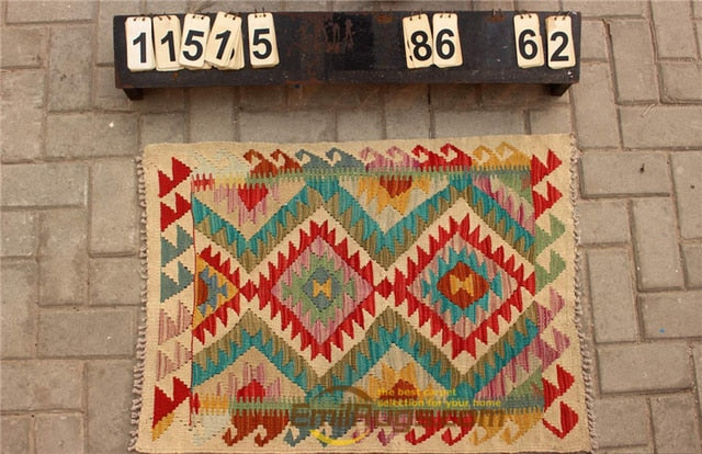 Traditional Vintage handmade Afghan carpet