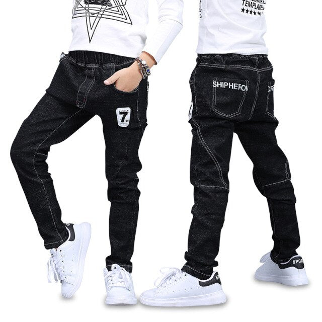 Jeans Print Pencil Children Clothing 4T 8 12 13 Yrs