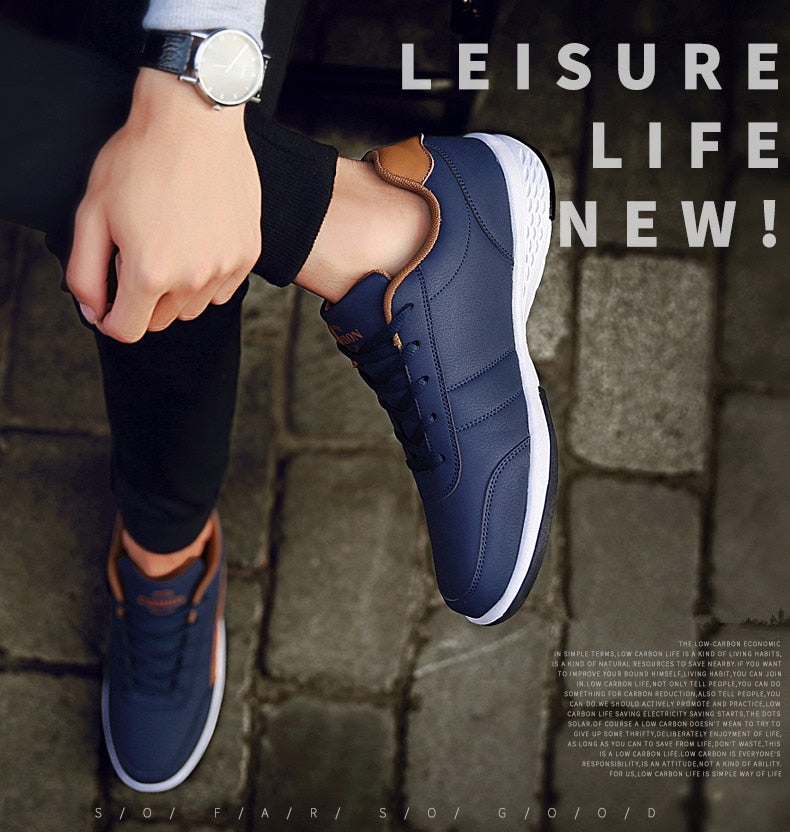 Breathable Lace up Men Casual Shoe