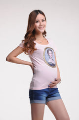 Summer Maternity Short Pregnant Denim Jean Mommy Clothing Pregnancy