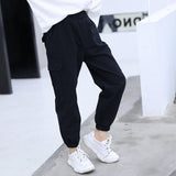 Pants Girls High Waist Pink