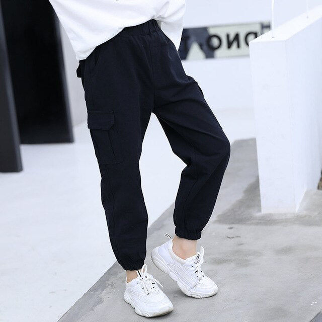 Pants Girls High Waist Pink