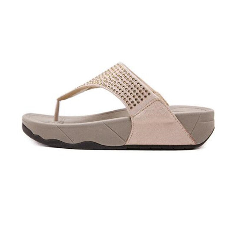 Rhinestone Women Slippers