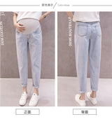 Denim Haren Pants Maternity Jeans For Pregnant Women