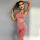 Running Sports Bra Vest Shorts Pant Athletic Set