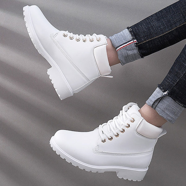 Lace Up Boots women