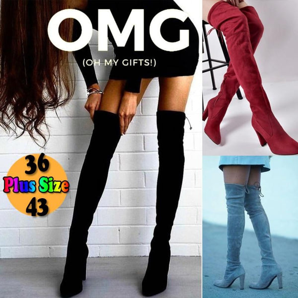 Over The Knee Boots Lady Thigh High Boots