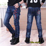 Children Boys Jeans Denim Casual Pencil Jeans