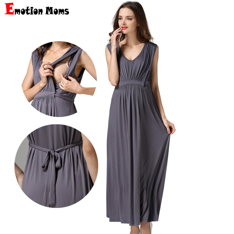 Maternity Nursing Breastfeeding pregnancy Dresses for Pregnant Women