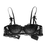 Sexy Lace Half Cup Underwear Thin Cotton Push Up Bras