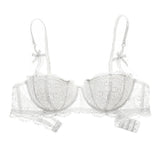 Sexy Lace Half Cup Underwear Thin Cotton Push Up Bras