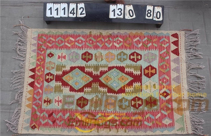 Traditional Vintage handmade Afghan carpet