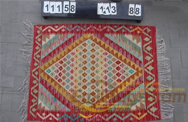 Traditional Vintage handmade Afghan carpet