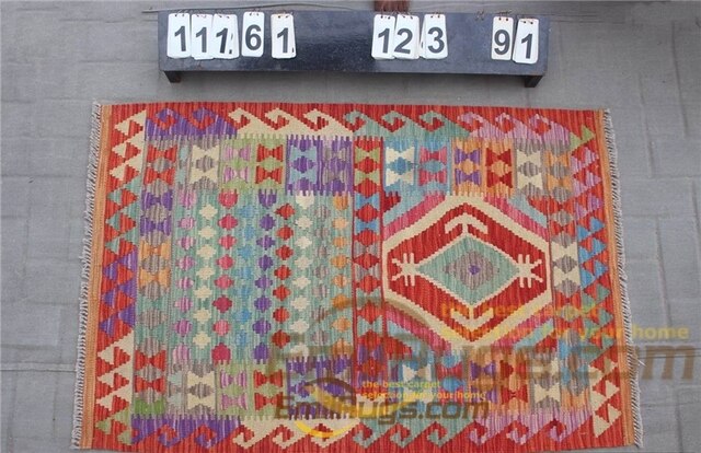 Traditional Vintage handmade Afghan carpet