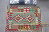 Traditional Vintage handmade Afghan carpet
