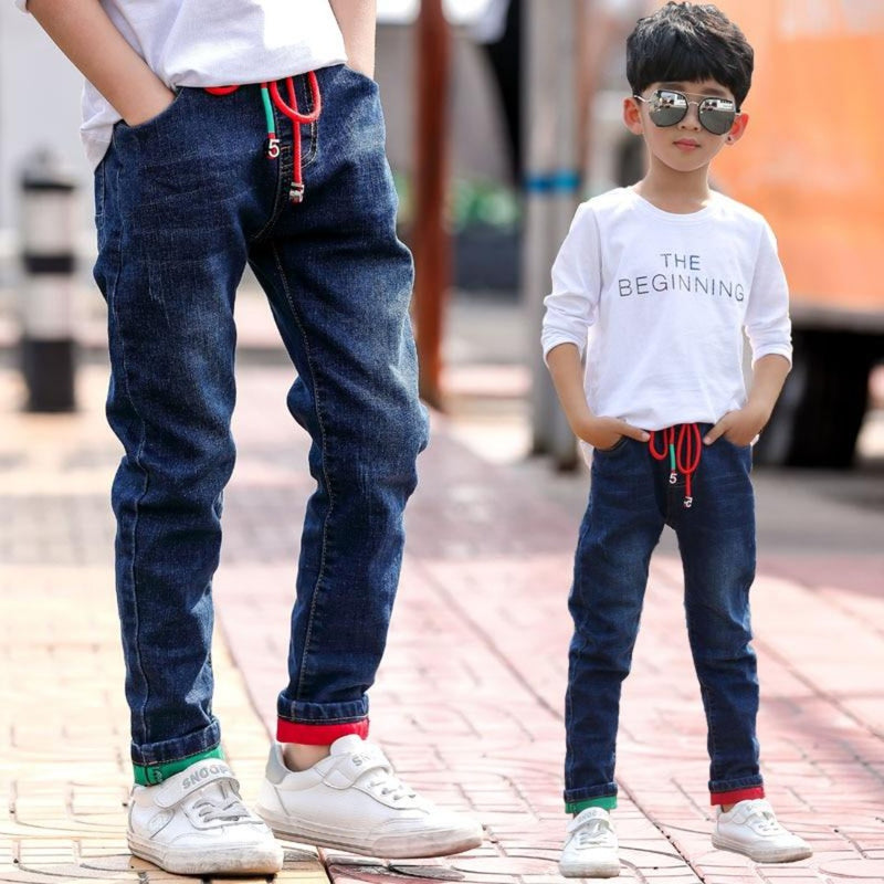 Boys Jeans Leggings Denim Casual Jean