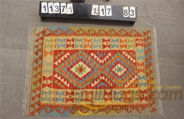 floor handmade woven wool Afghan carpet