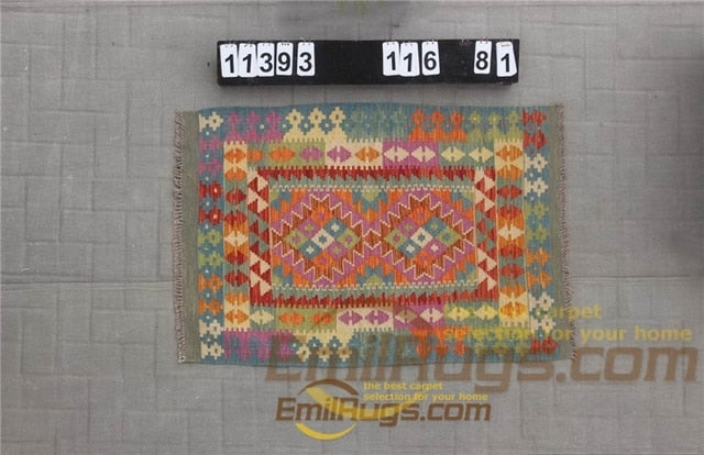 floor handmade woven wool Afghan carpet