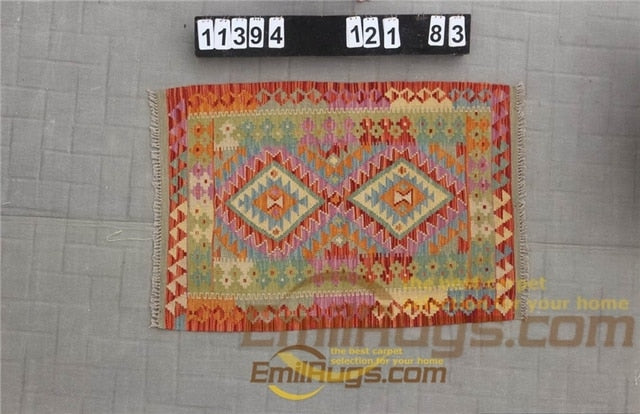floor handmade woven wool Afghan carpet