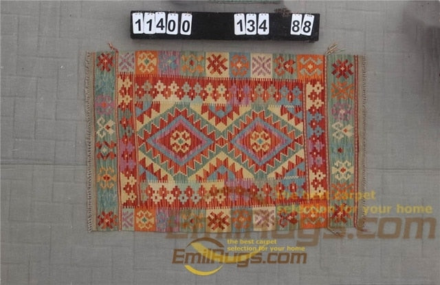 floor handmade woven wool Afghan carpet