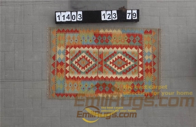 floor handmade woven wool Afghan carpet