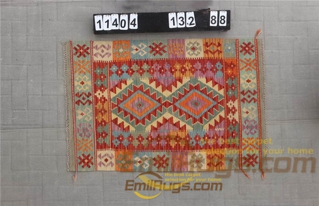 floor handmade woven wool Afghan carpet