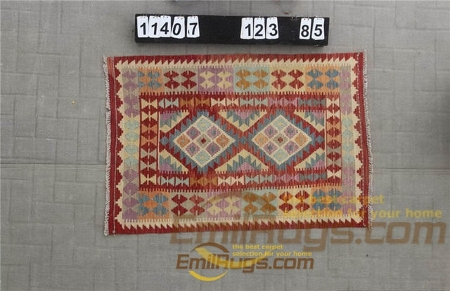 floor handmade woven wool Afghan carpet