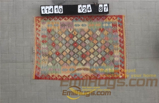 floor handmade woven wool Afghan carpet