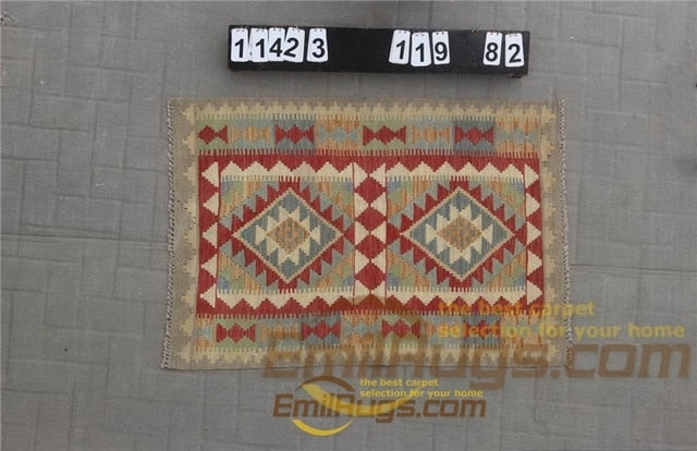 floor handmade woven wool Afghan carpet