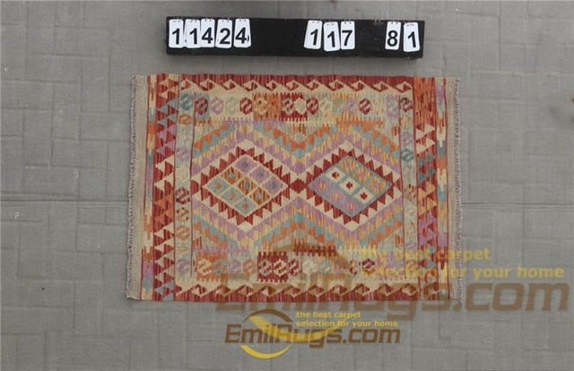 floor handmade woven wool Afghan carpet