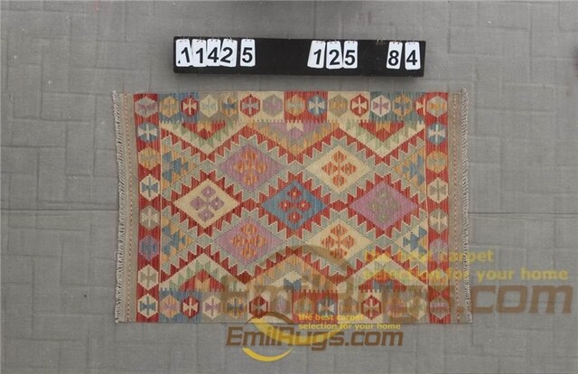 floor handmade woven wool Afghan carpet