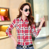 Plaid Classic Pure Flannel Shirt