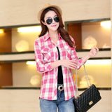 Plaid Classic Pure Flannel Shirt