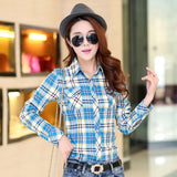 Plaid Classic Pure Flannel Shirt