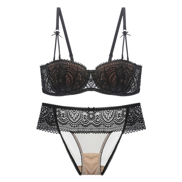 New Victoria Sexy Breathable Hhalf Cup Bra