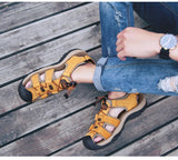 Genuine Leather Men Sandals