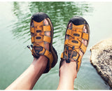 Genuine Leather Men Sandals