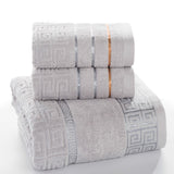 100% Cotton 3 piece Bath Towel Set