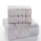 100% Cotton 3 piece Bath Towel Set