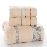 100% Cotton 3 piece Bath Towel Set