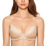 Floral Lace Everyday Lightly Padded Full Coverage Underwire Bra