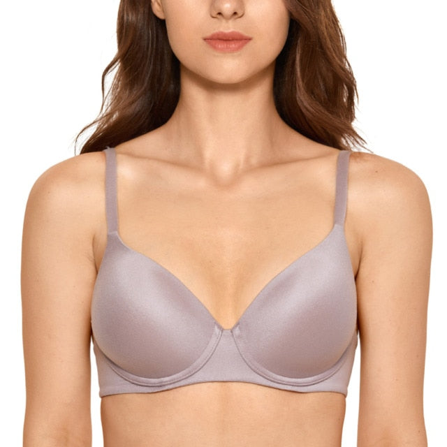Floral Lace Everyday Lightly Padded Full Coverage Underwire Bra