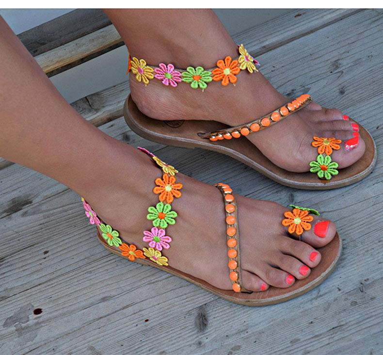 Bohemia Summer Style Flat Sandals