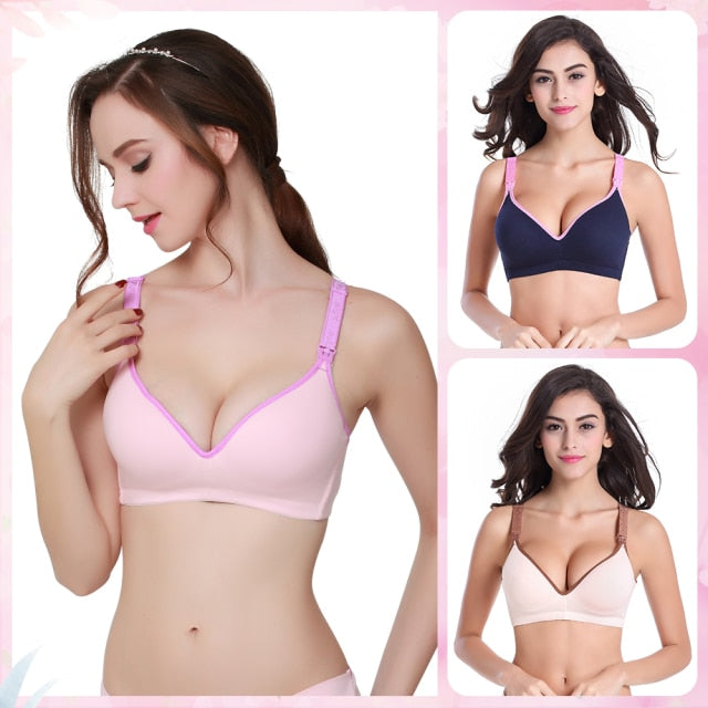 Maternity Nursing Bras Cotton Feeding Bra Clothing
